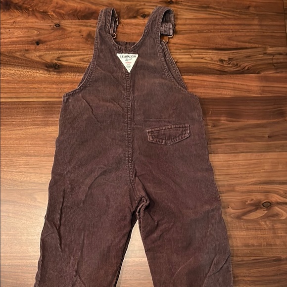 OshKosh Brown Corduroy Overalls - Picture 5 of 5